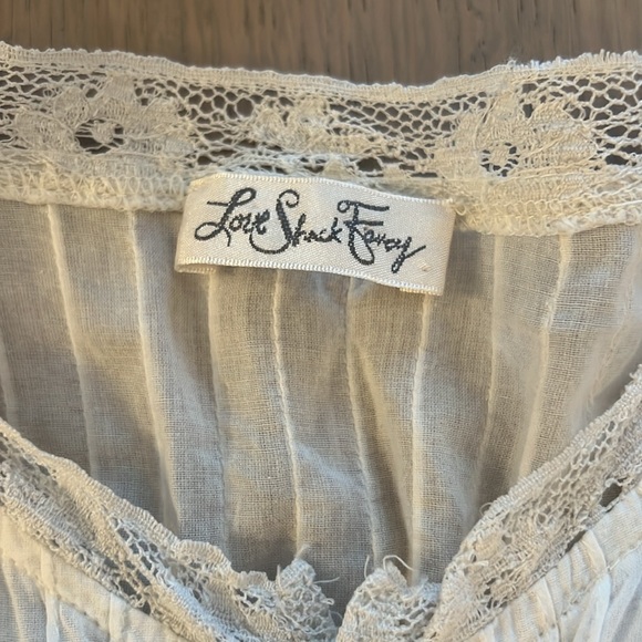 LoveShackFancy Edie Midi Shirtdress - Picture 6 of 13